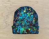 Splattered beanie — color variant 04