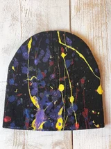 Splattered beanie — color variant 11